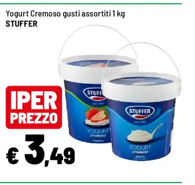 Yogurt Cremoso gusti assortiti