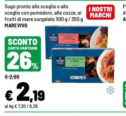 Sugo pronto allo scoglio o allo scoglio con pomodoro