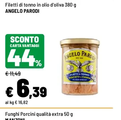 Filetti di tonno in olio d'oliva