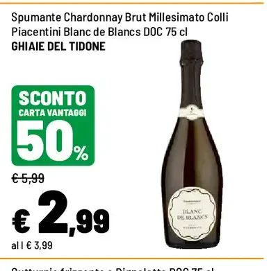 Spumante Chardonnay Brut Millesimato