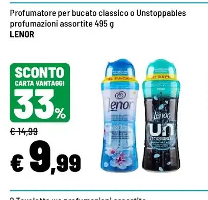 Profumatore bucato Lenor