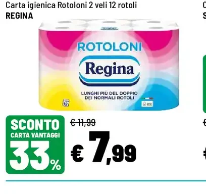 Carta igienica Regina