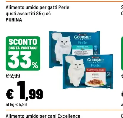 Alimento umido per gatti Perle gusti assortiti