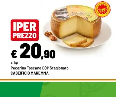 Pecorino Toscano DOP stagionato