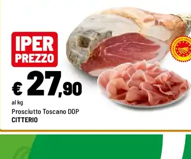 Prosciutto Toscano DOP