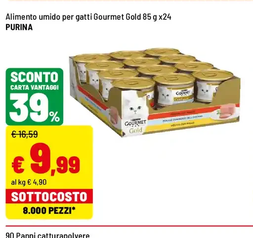 Alimento umido per gatti Gourmet Gold