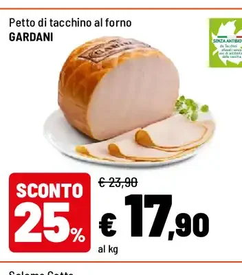 Petto di tacchino al forno