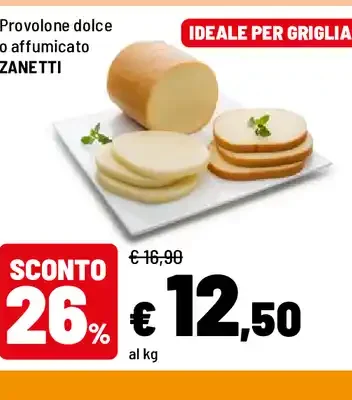 Provolone dolce o affumicato