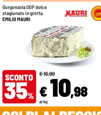 Gorgonzola DOP dolce stagionato in grotta