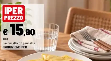 Casoncelli con pancetta