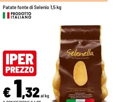 Patate Fonte di Selenio 1,5 kg