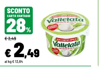 Bocconcini ripieni con crema di latte 180 g