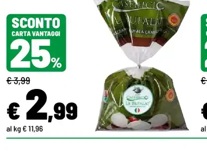 Mozzarella di bufala campana DOP 250 g