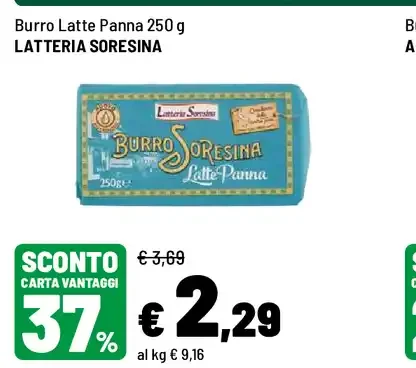 Burro Latte Panna