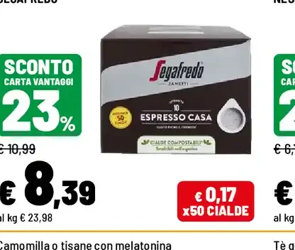 Cialde caffè espresso Casa