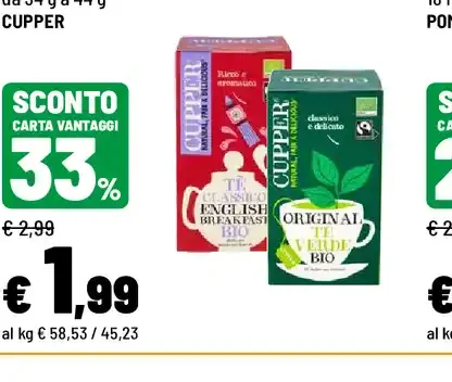 Tè gusti assortiti