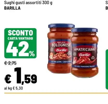 Sughi gusti assortiti