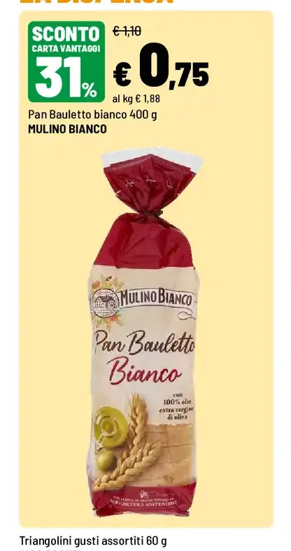 Pan Bauletto bianco
