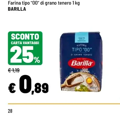 Farina tipo 00