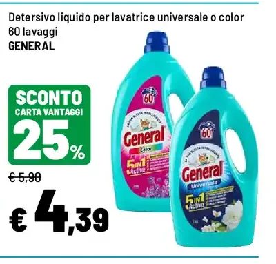 Detersivo lavatrice General