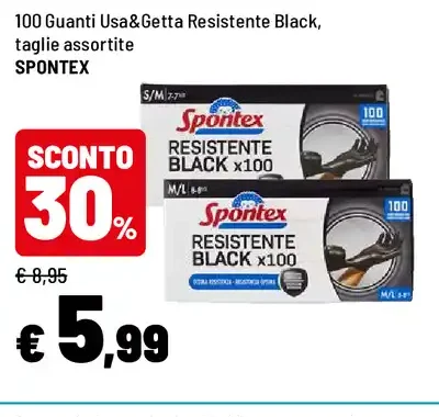 Guanti Usa&Getta Spontex