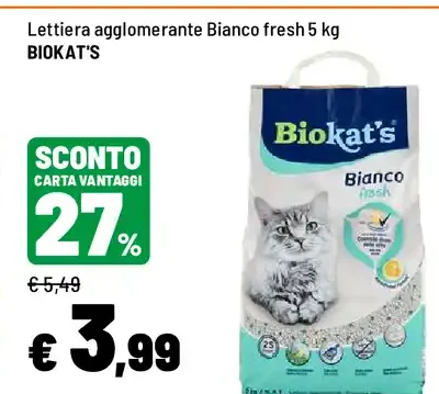 Lettiera Biokat's