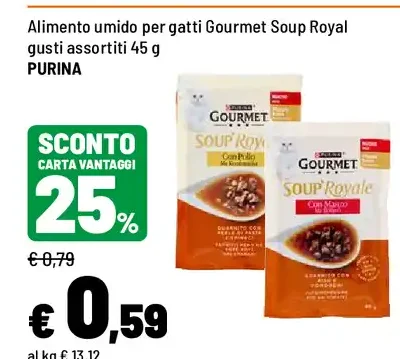 Gourmet Soup Royal per gatti