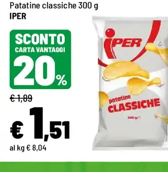 Patatine classiche