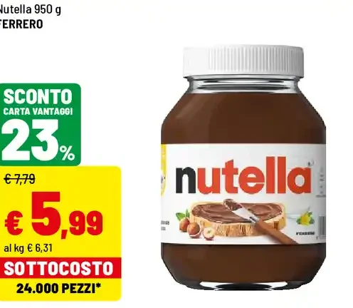 Crema spalmabile alle nocciole
