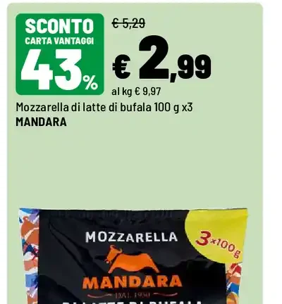 Mozzarella di latte di bufala