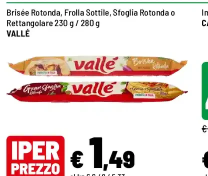Pasta brisée o frolla