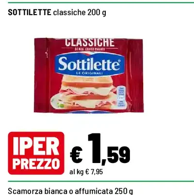 Sottilette Classiche
