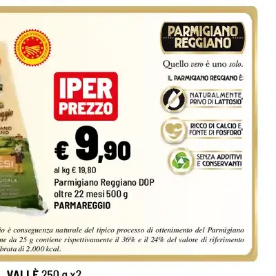 Parmigiano Reggiano DOP oltre 22 mesi