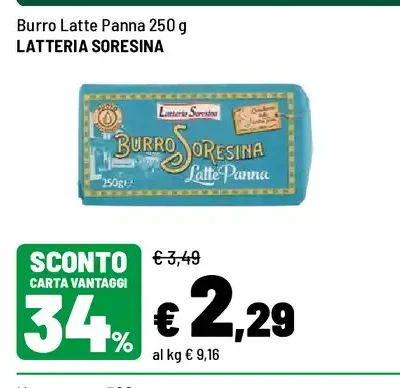 Burro Latte Panna