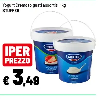 Yogurt Cremoso gusti assortiti