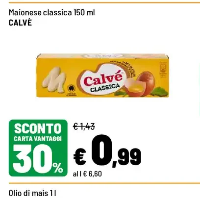 Maionese classica Calvé