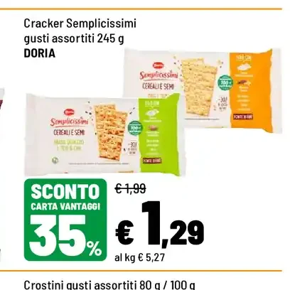 Cracker Semplicissimi Doria