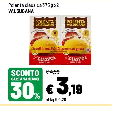 Polenta classica Valsugana