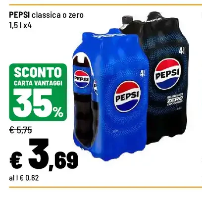 Pepsi classica o zero