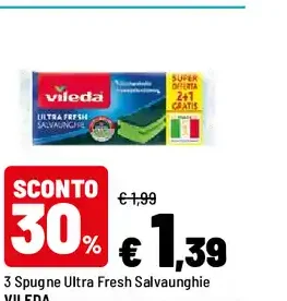 Spugne Ultra Fresh Vileda