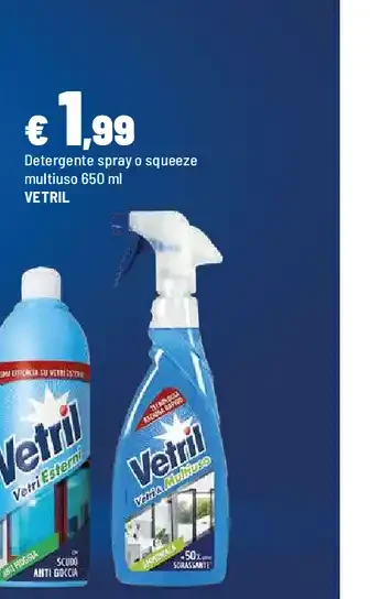 Detergente spray o squeeze multiuso