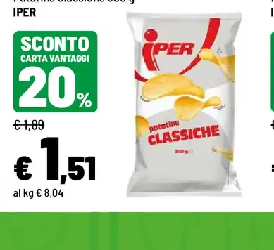 Patatine classiche