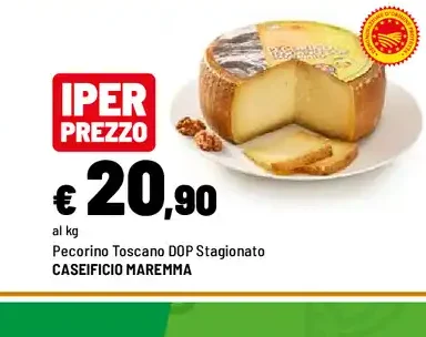 Pecorino Toscano DOP stagionato
