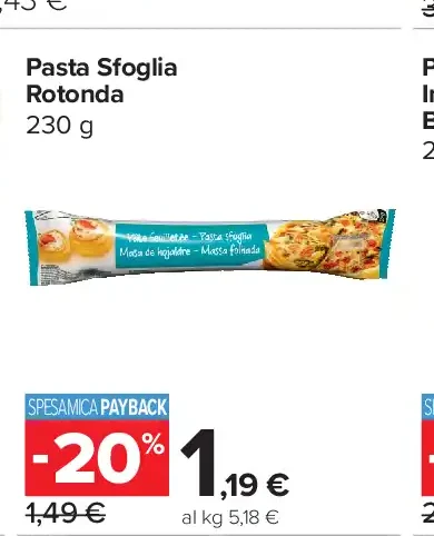 Pasta Sfoglia Rotonda