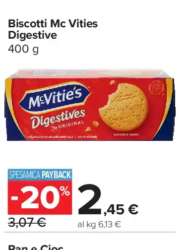 Biscotti McVitie's Digestive