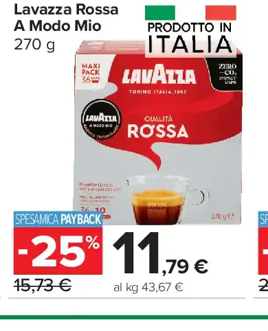 Lavazza Rossa A Modo Mio