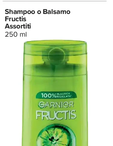 Shampoo o Balsamo Fructis