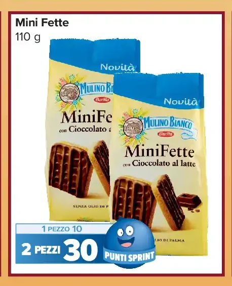 Mini Fette Mulino Bianco
