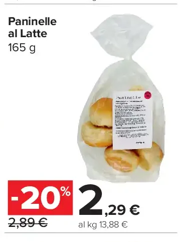 Paninelle al latte