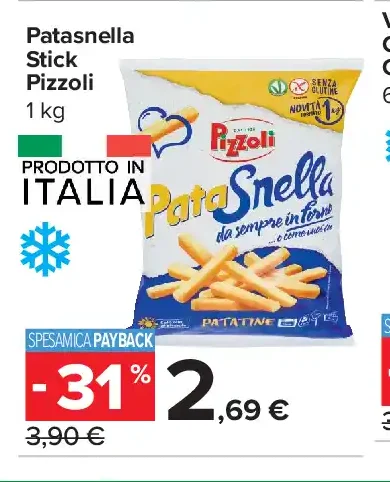 Patasnella Stick Pizzoli